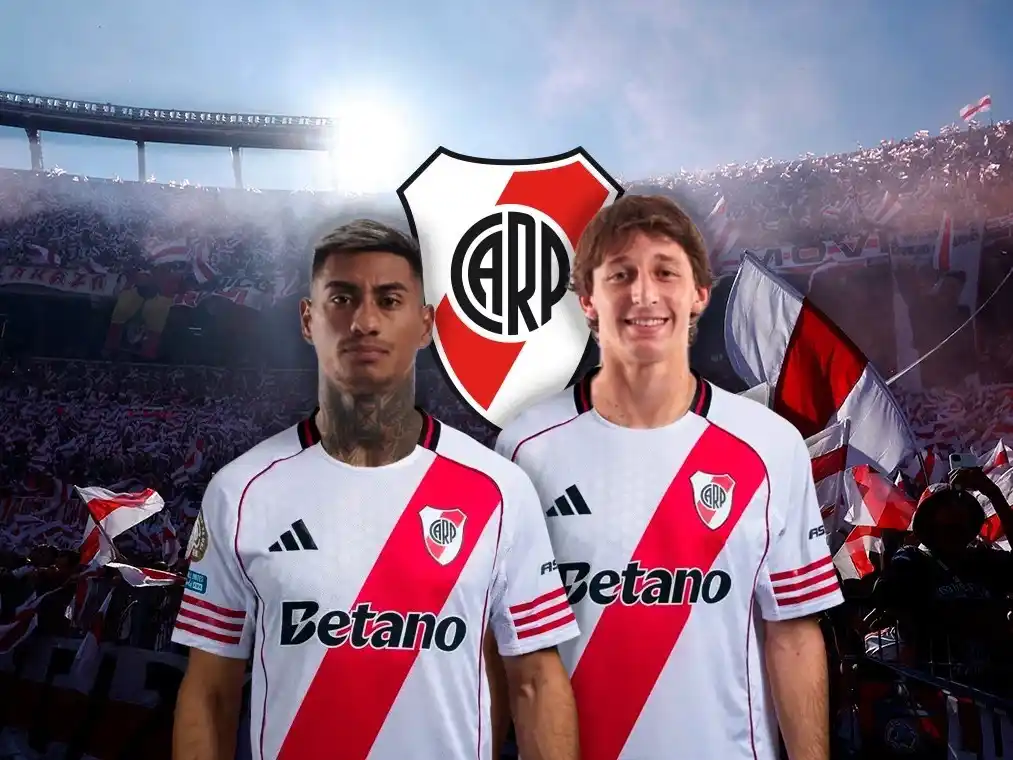 Portillo y Galarza Fonda fueron presentados oficialmente en River