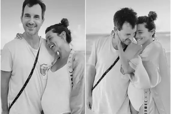 Las románticas fotos de Calu Rivero, embarazada y junto a Aito de la Rúa