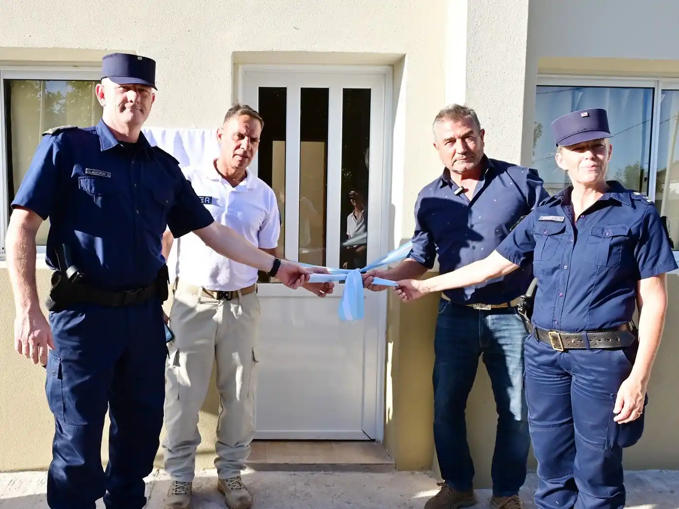 Inauguraron la obra de la comisaría Puerto Ruiz