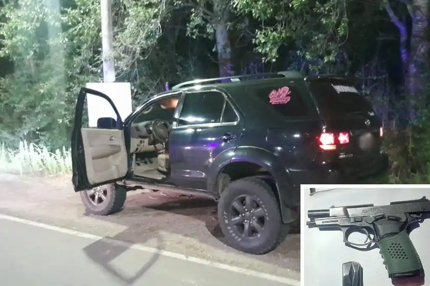 Procedimiento policial en Funes.