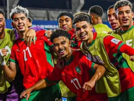Marruecos batió a Estados Unidos y sigue en carrera por el Mundial Sub-20.
