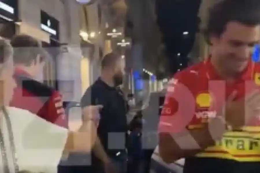 Carlos Sainz corrió a los ladrones y recuperó un reloj valuado en €500 mil