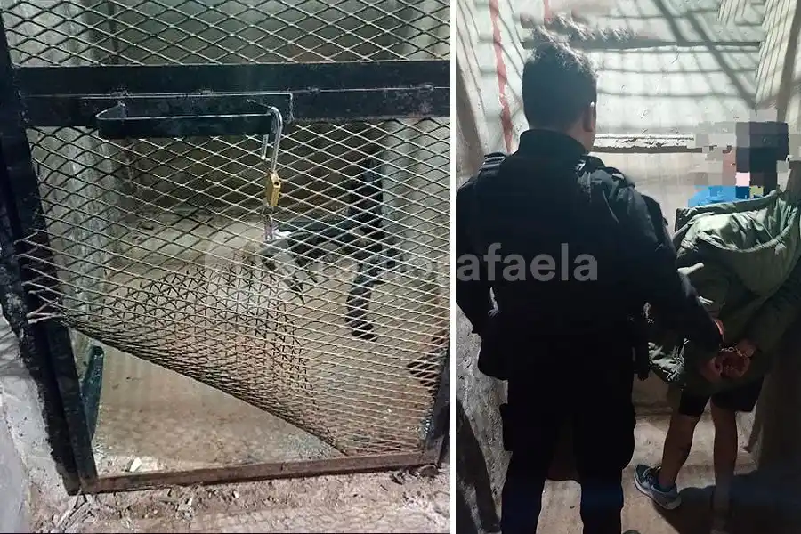 Lo dejó la novia, terminó en la comisaría y destrozó el calabozo