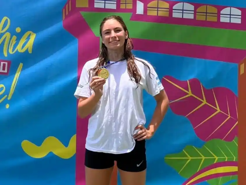 Sofía Chaillou le dio continuidad a la cosecha de los locales en torneos sudamericanos.