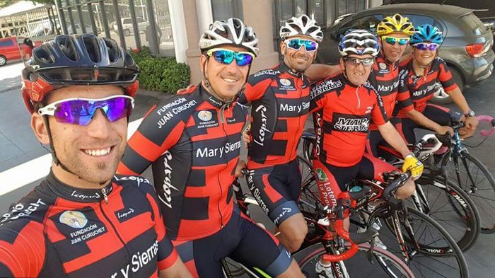 El equipo que representó a Mar y Sierras. 