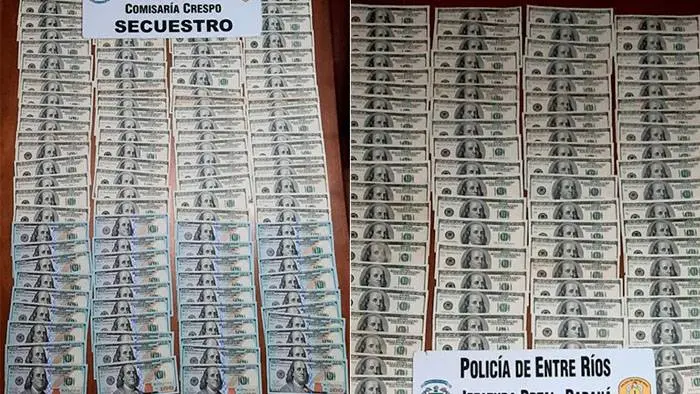 Robó 19 mil dólares  en la casa  donde trabajaba
