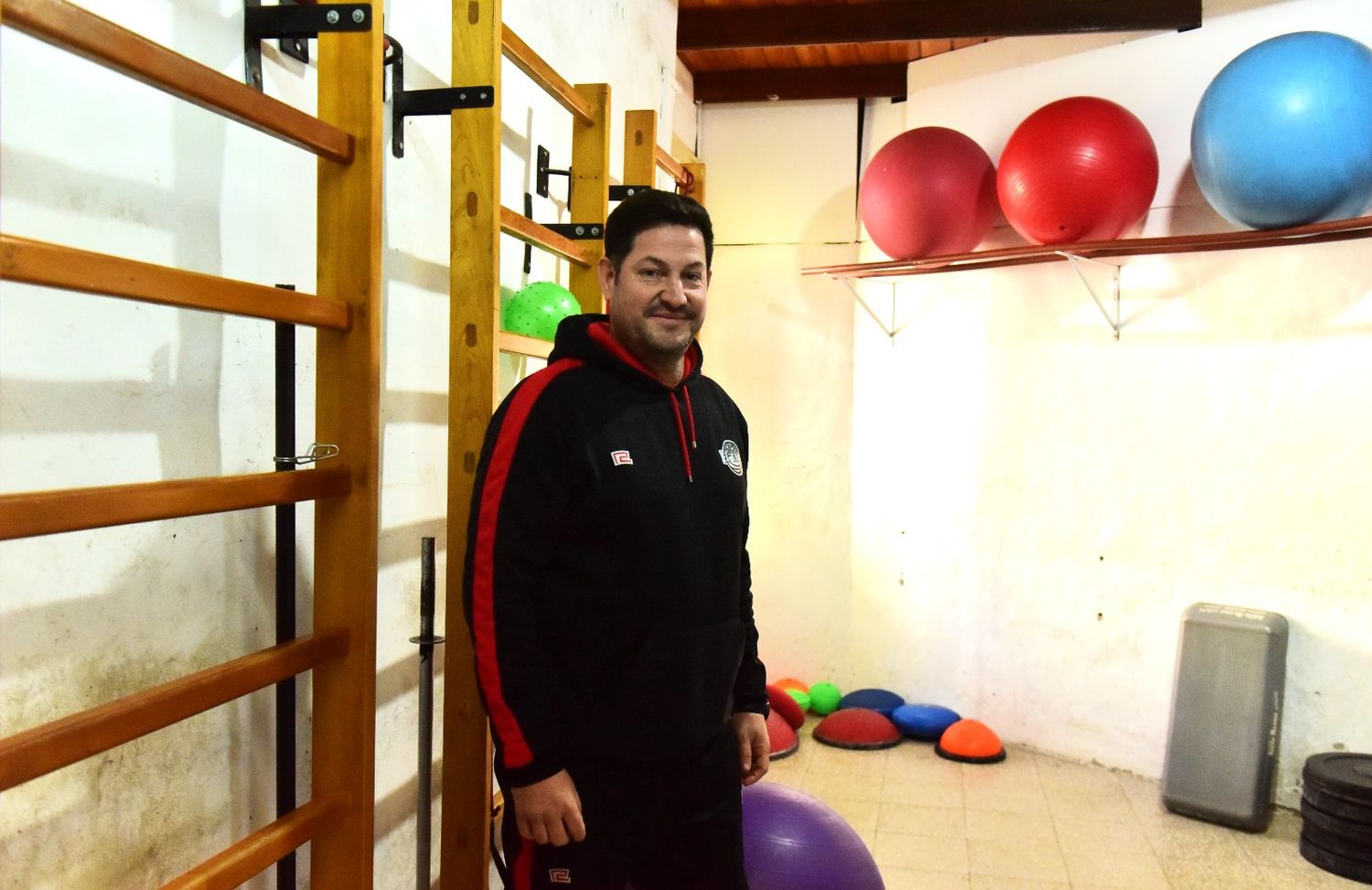 El entrenador "albo", Maximiliano Montenegro