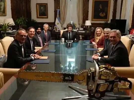 Javier Milei recibió a una delegación del Banco Mundial.