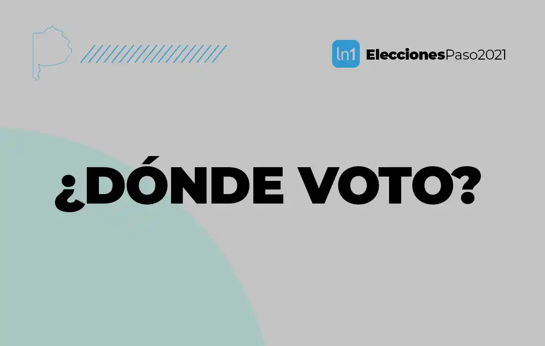 ¿Dónde voto en las PASO 2021?