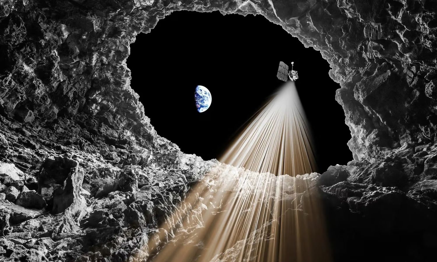 Las posibilidades que abre el descubrimiento de una cueva subterránea en la Luna