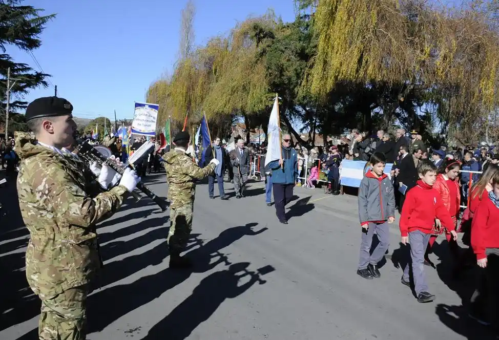 La comunidad  recordó con orgullo al general Manuel Belgrano 