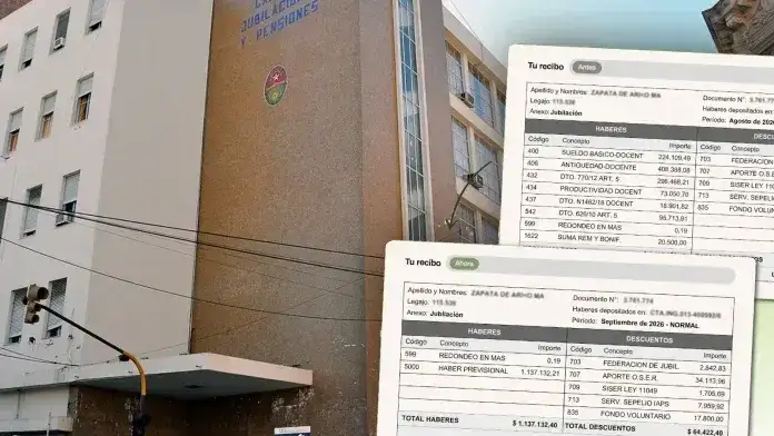 Nuevo recibo de haberes para jubilados de Entre Ríos: cómo es el formato que usa la Caja
