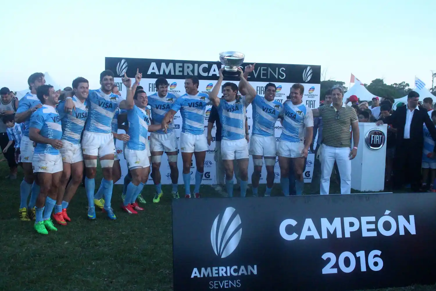 Los Pumas 7´s se quedaron con la última edición del Super Seven en 2016.