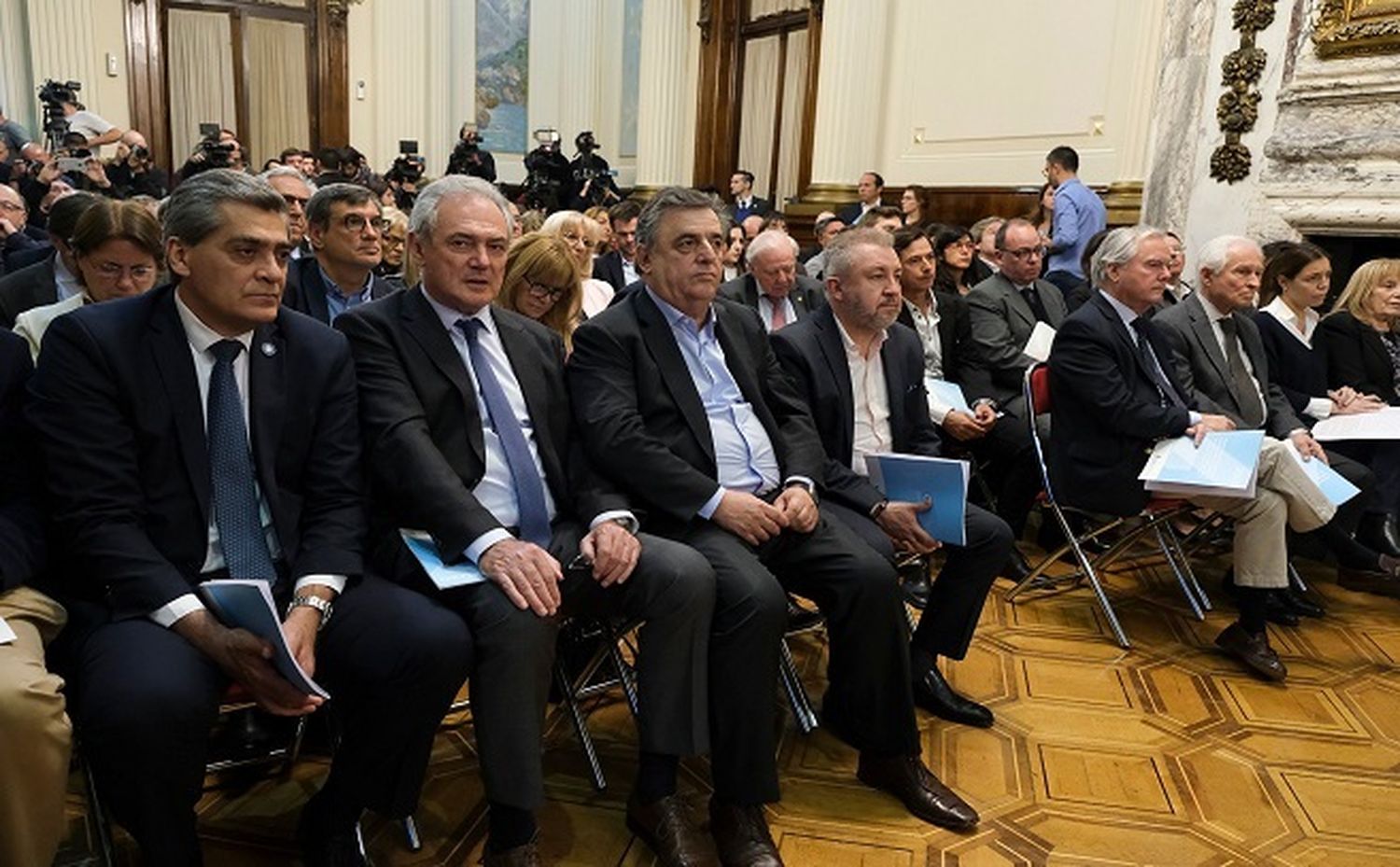 Benedetti coincidió con Lacunza: "Es necesario construir consensos"
