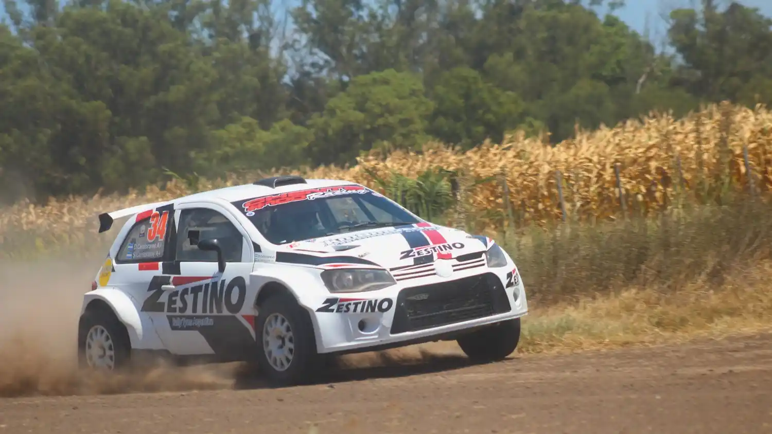 La última jornada del Rally regional quedó suspendida.