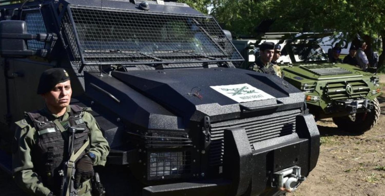 Gendarmería desembarcó en Empalme Graneros, en la zona donde mataron a Máximo