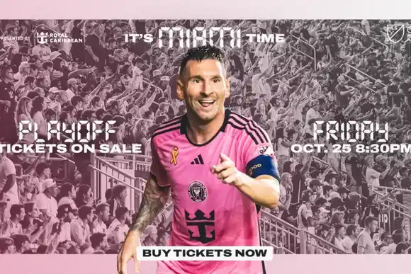 Messi inicia los play offs con el Inter de Miami