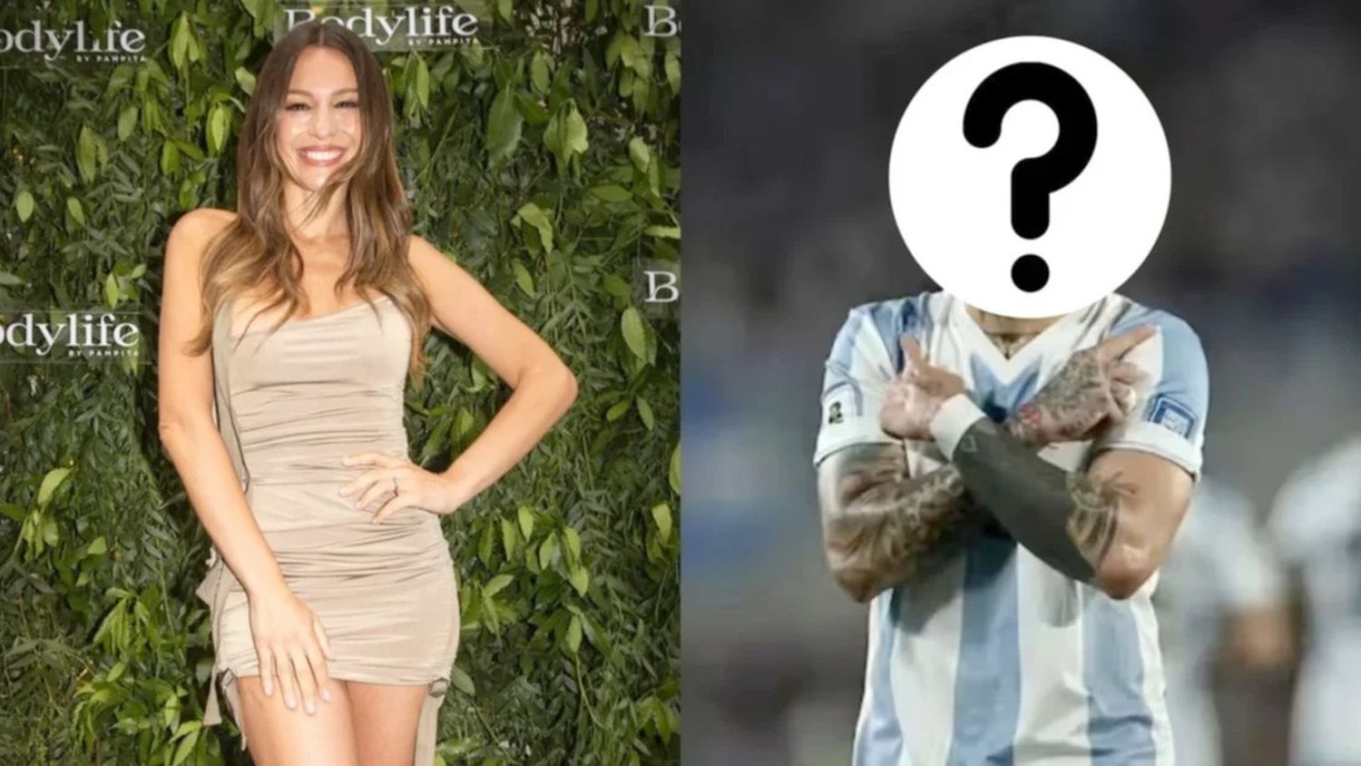 Aseguran que Pampita tuvo un encuentro romántico con un futbolista de la Selección Argentina