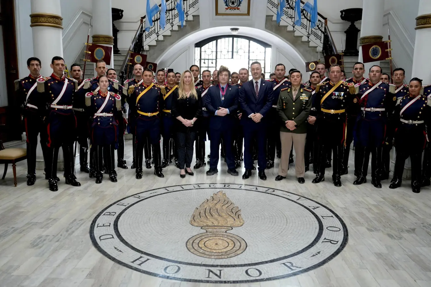 Milei acumula distinciones simbólicas.