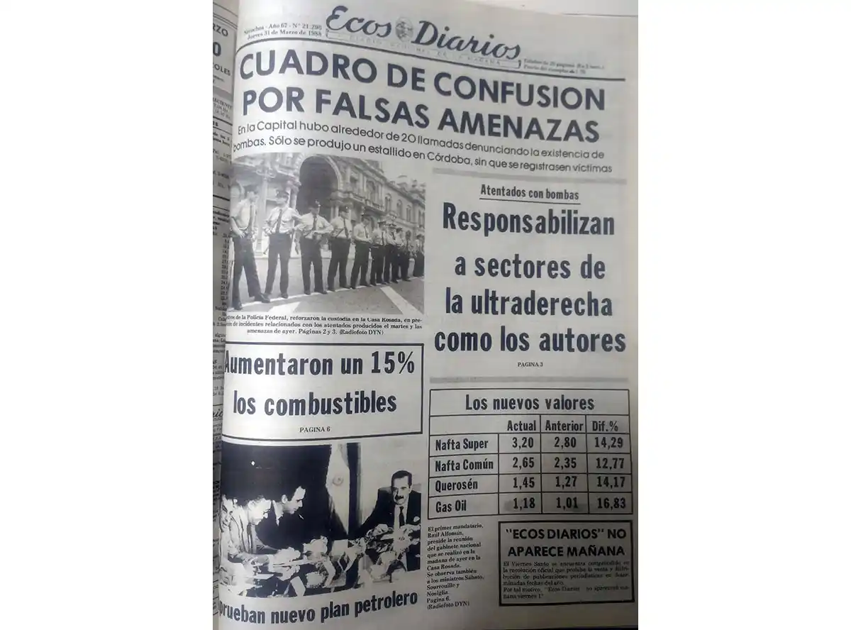 Jueves 31 de marzo de 1988