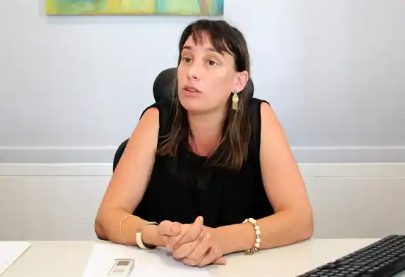 "El caso de Nicolás Brown lo derivamos a Defensoría de la Nación", indicó Paula Lafourcade