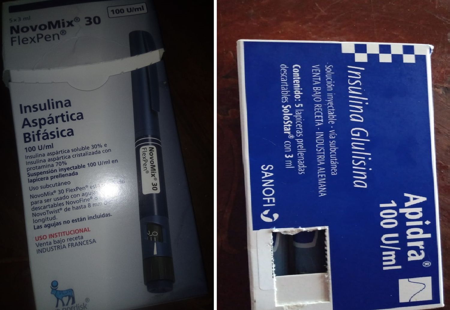 Ana tiene insulina para donar