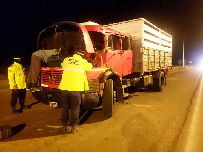 Puesto Paso Cerrito: Automóvil y Camión con numeración adulterada en autovía  14