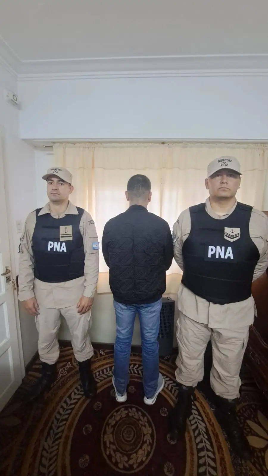 Prefectura encabezó los allanamientos desarrollados en Mar del Plata y Santa Clara del Mar.
