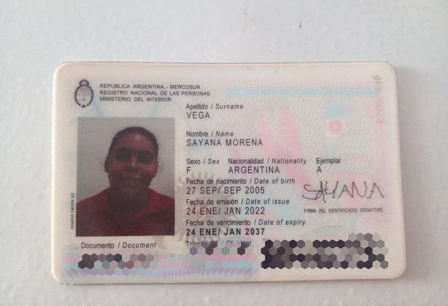 DNI encontrado