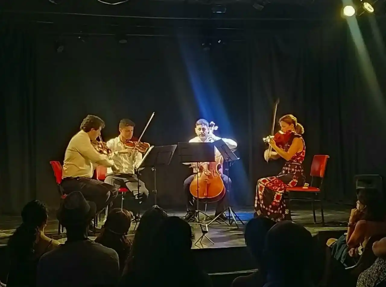 El cuarteto de cuerdas Delta abre el 2022 en el Colegio de Escribanos