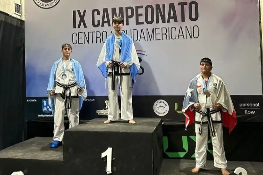 Buena actuación de taekwondistas rafaelinos en Paraguay