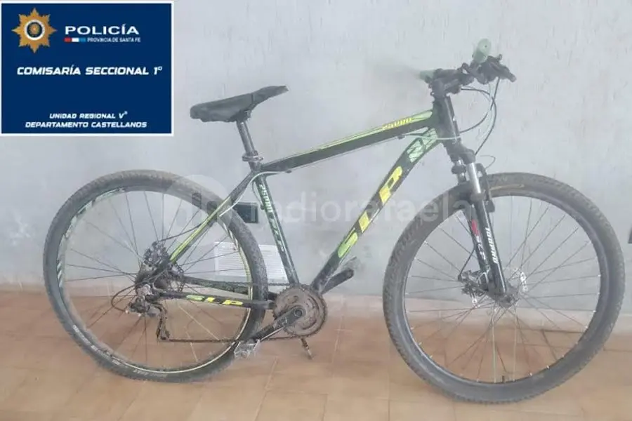 Un menor terminó detenido por el robo de una bicicleta tras un rápido operativo policial