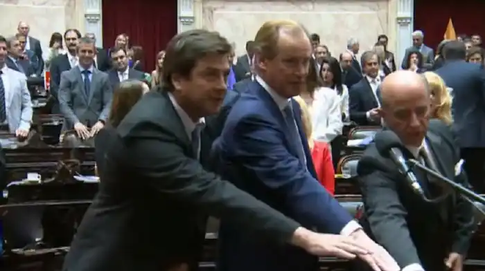 Morchio juró en el Congreso Nacional