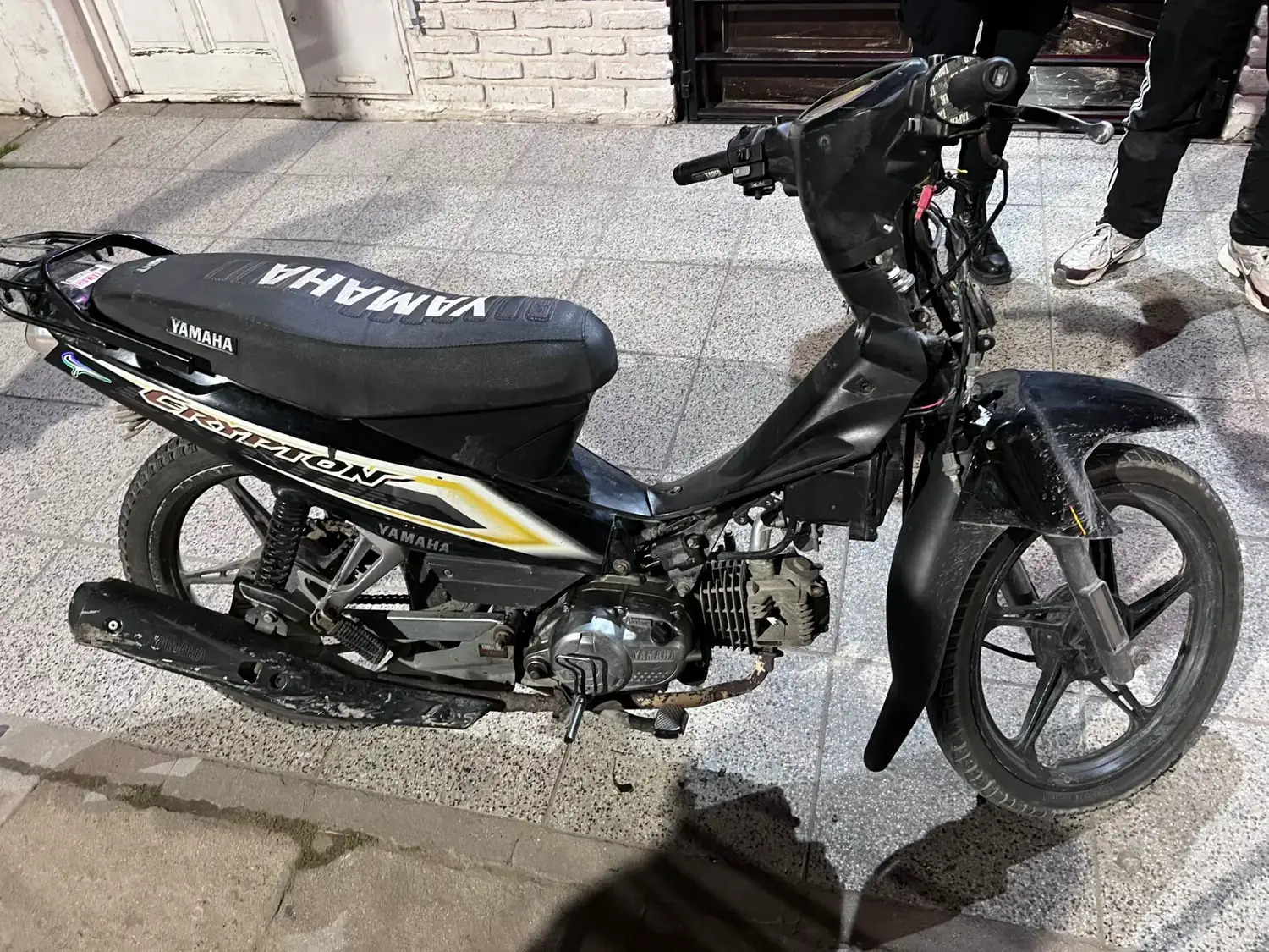 Moto secuestrada