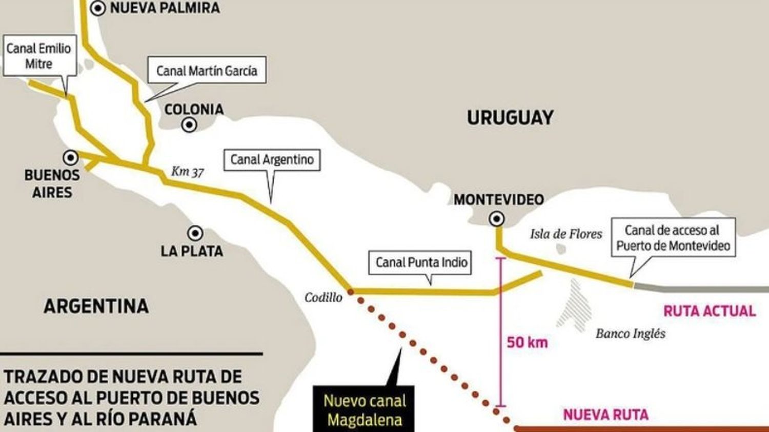 El Canal de Magdalena es un proyecto que tiene años, pero hasta ahora no se ha avanzado en ese sentido 