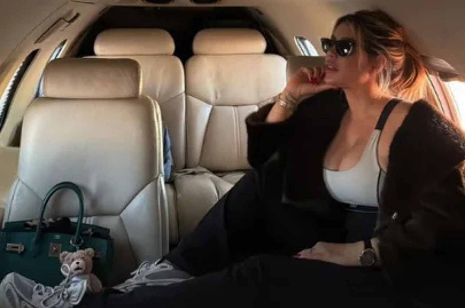 Wanda Nara presumió su lujoso viaje express