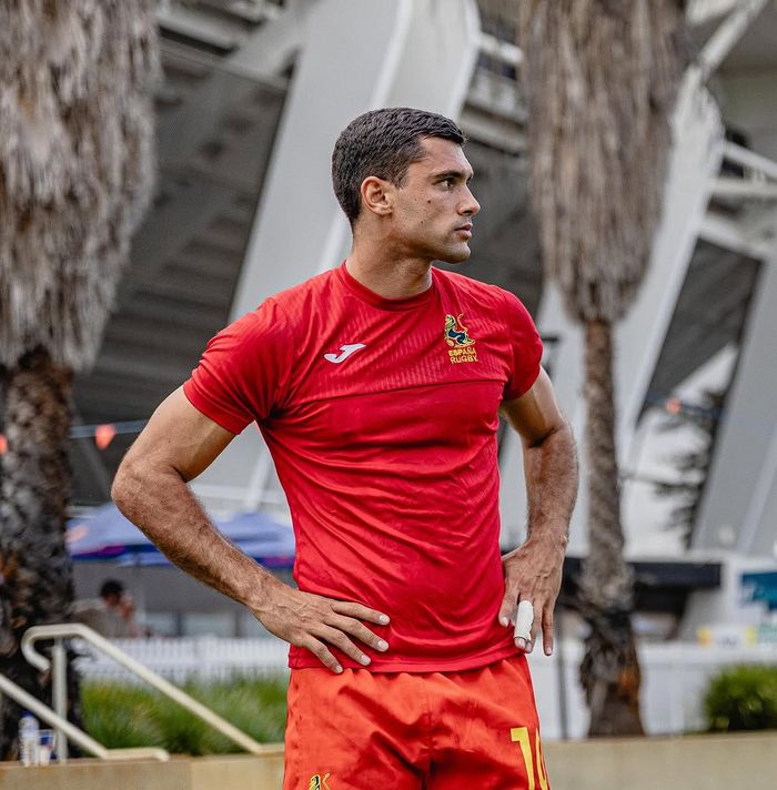 El jugador de rugby