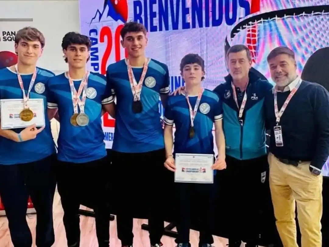 El squash marplatense brilla a nivel internacional y mantiene su ritmo competitivo local