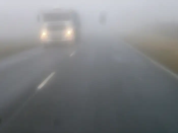 Alerta Vial por niebla en toda la provincia