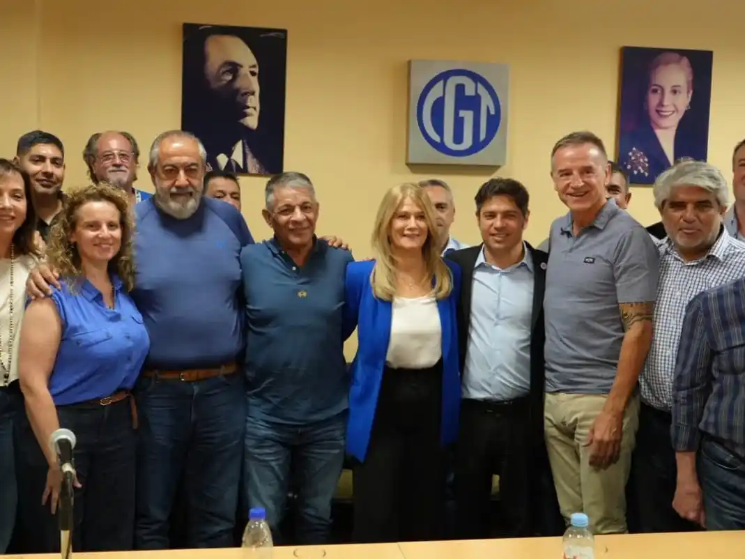 La CGT recibió a Kicillof
