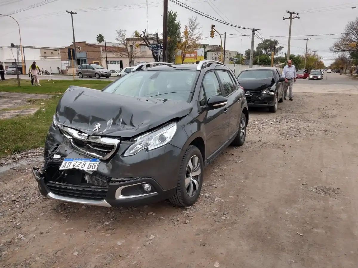 Triple choque en avenida Rosario de Santa Fe