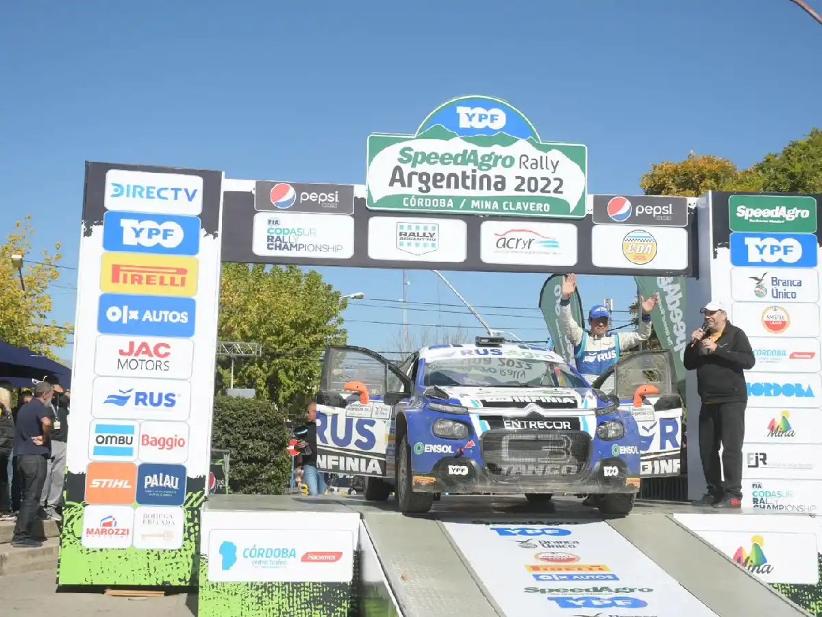 Rally Argentina: Ligato festejó en Mina Clavero