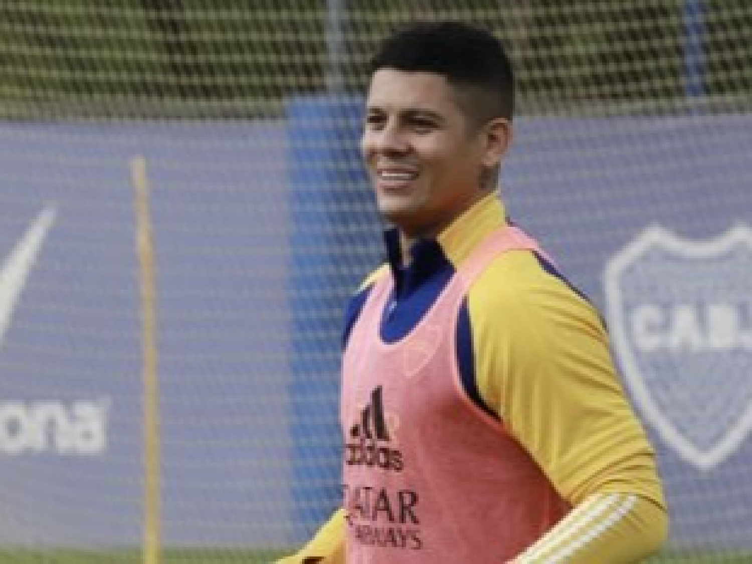 Rojo empezó a entrenar con el plantel y Langoni hizo fútbol