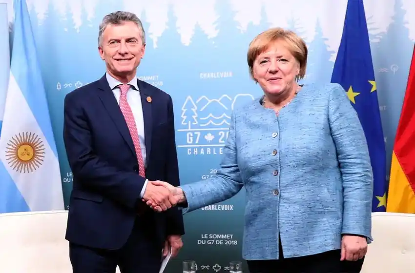 Mauricio Macri habló con Angela Merkel sobre la economía del país, el FMI y el G20