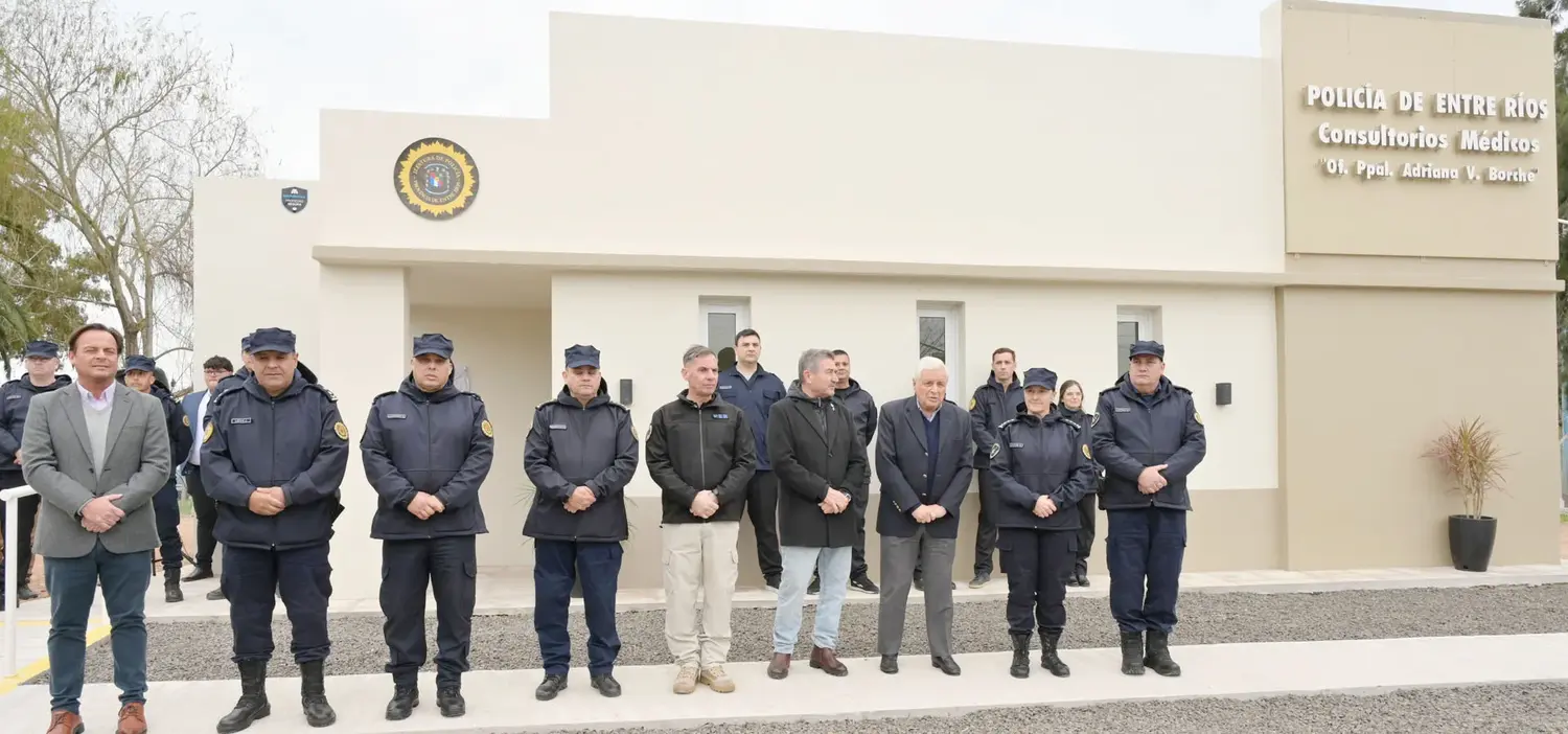 Inauguraron nuevas obras para fortalecer la seguridad y la atención policial