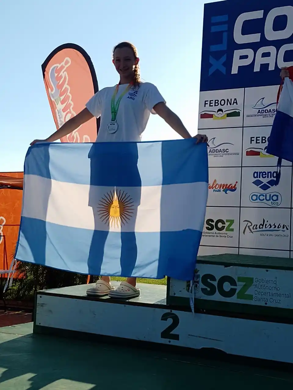 Monteavaro aportó para el título de la natación argentina