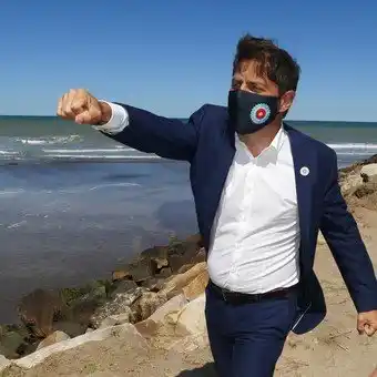 Kicillof en Monte Hermoso: Se reúne con intendentes de la Costa para evaluar la situación epidemiológica 