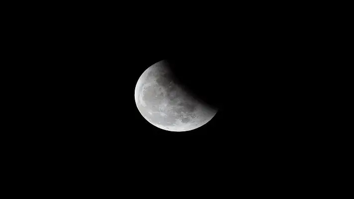 EL MÁS LARGO DEL SIGLO XXI: el último eclipse parcial de luna será el próximo 19 de noviembre