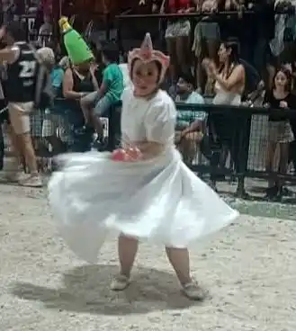 Y si de bailar se trata, Ceci es la figura-