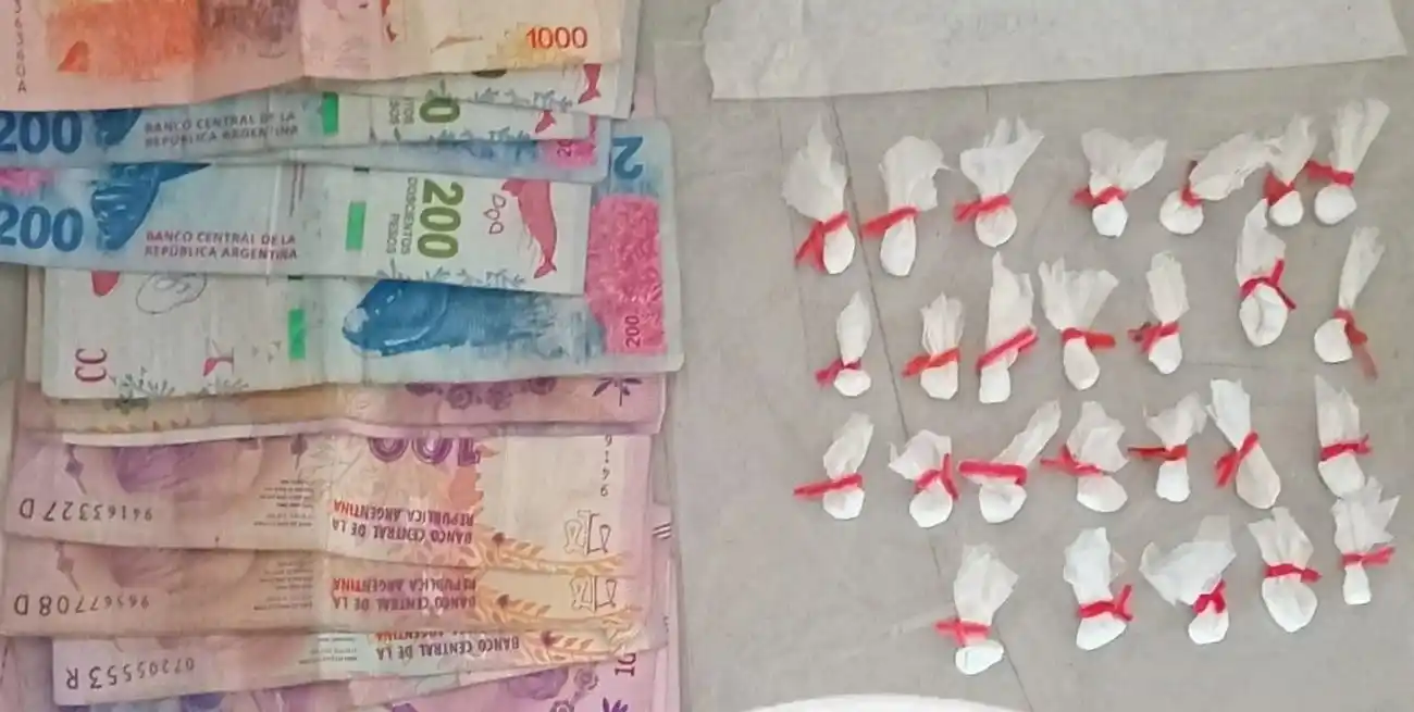 En uno de los operativos se secuestró cocaína lista para su comercialización. Foto: El Litoral
